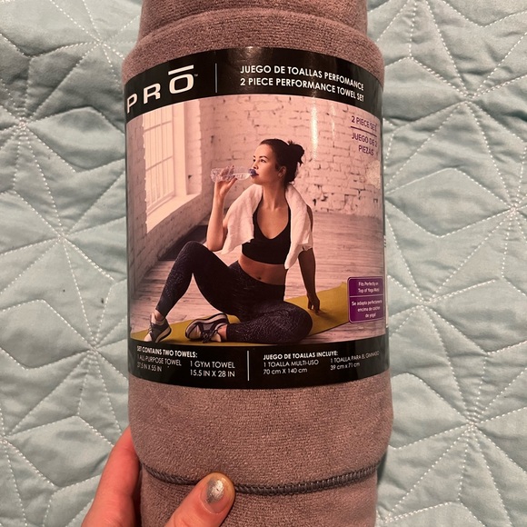 Gym towel set - Picture 1 of 3
